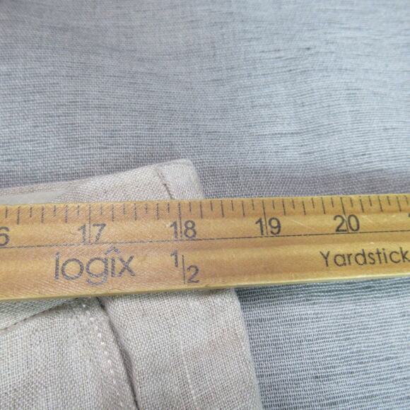 Zylus Pants Mens Size 38 Beige Quiet Luxury Hampton Chic Beach Prep Dress Slacks - Picture 11 of 13